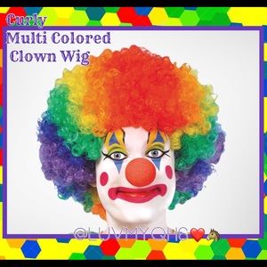 Curly Clown Wig